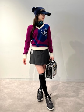 MARK & LONA（マークアンドロナ）の「Face Merino Sweater | WOMEN