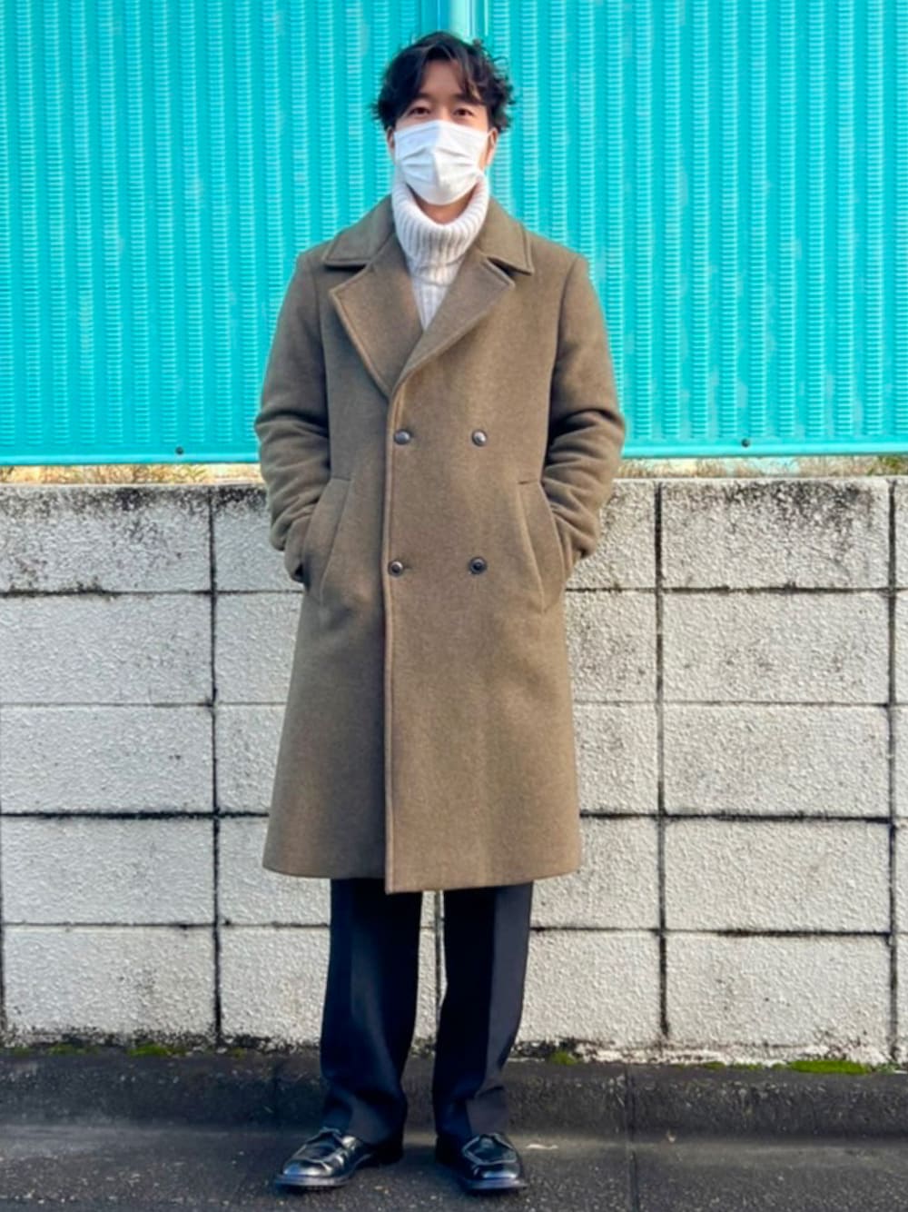 ZARA ザラ チェスターコート 膝丈 美品 ZARAのチェスターコート