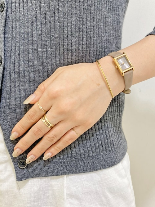 オブジェ シン バングル S（バングル/リストバンド）｜ete（エテ）の