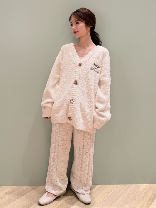 セール】【Steiff】パウダーネップアランロングパンツ（ルームウェア