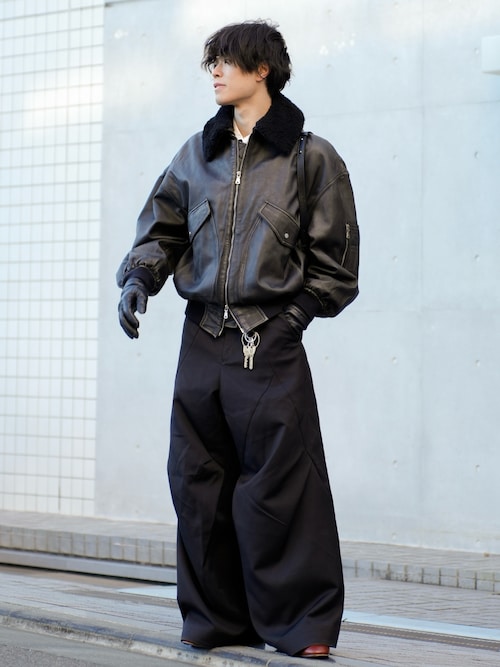 UNISEX》Sheep Leather Mouton G-1 Flight Jacket/シープレザー