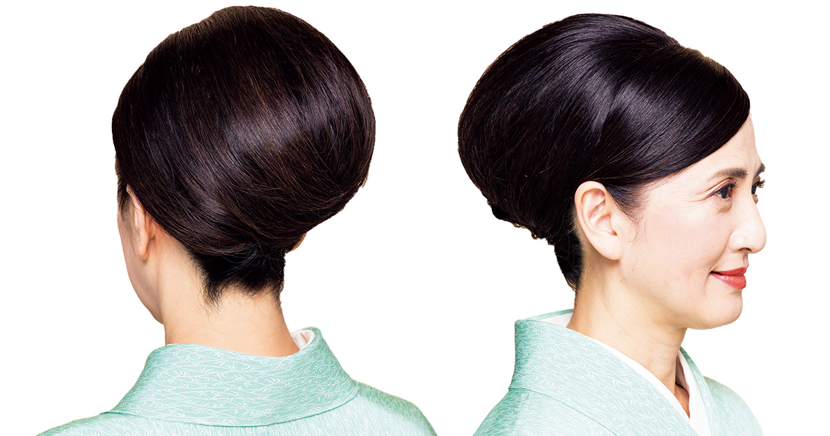 美容院でセットしたような仕上がりを自宅で！きもの姿に自信が持てる