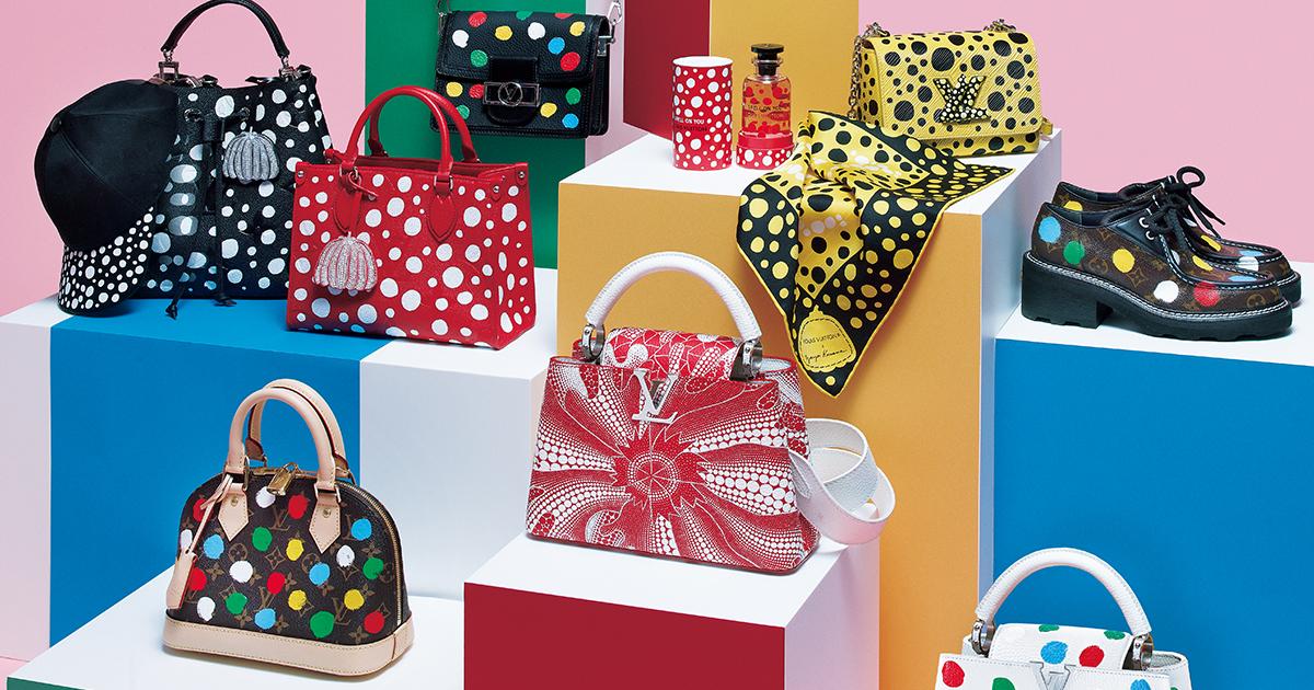 再始動した「ルイ・ヴィトン×草間彌生」のコラボレーションに注目！