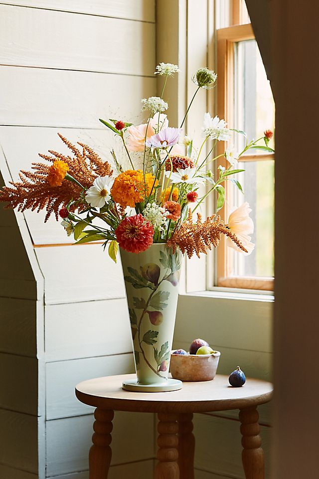 Rousseau Harvest Stoneware Vase | AnthroHome