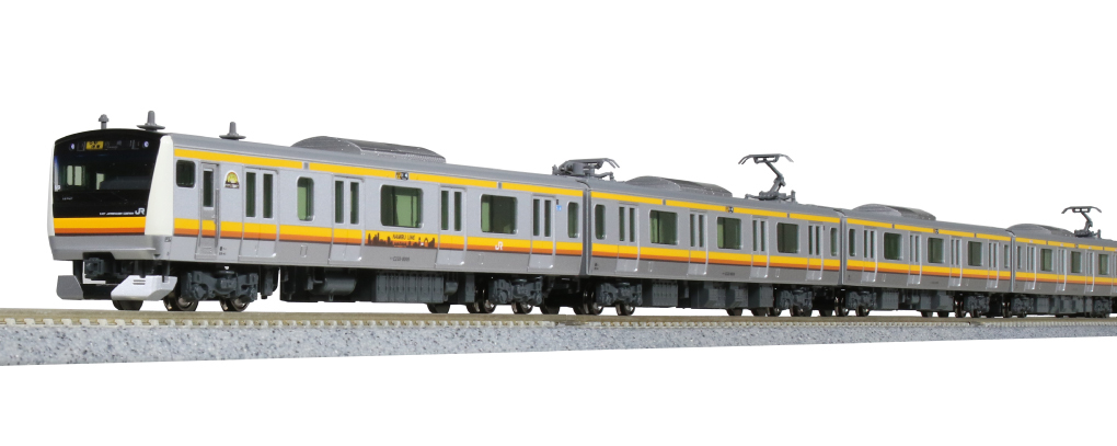E233系電車8両 kato ライト点灯動力動作確認済 ジャンク品 E233系電車8