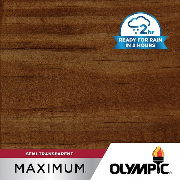 Olympic Maximum 5 gal. ST-2006 Chestnut Brown Semi-Transparent