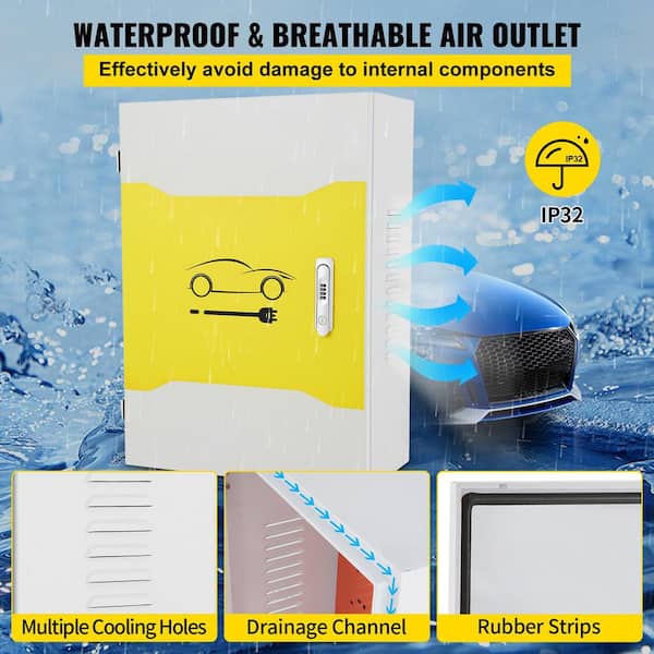 SKYSHALO Tesla Charger Station Box, 28 in. L x 20 in. W x 10 in. H