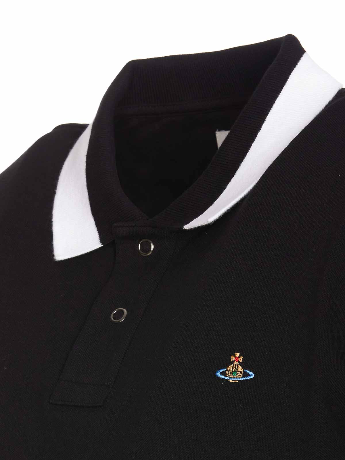 Vivienne Westwood ポロシャツ - 黒|2H01000IJ0009N401