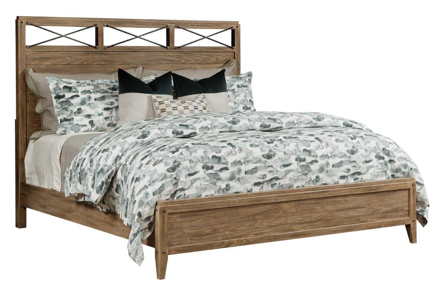Kincaid Furniture Modern Forge 944-304P Jackson Queen Panel Bed