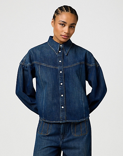 Regular Pintuck Shirt | Women's Shirts, Blouses | Wrangler SE