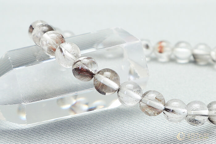 プラチナルチルブレスレット 6mm ｜ 天然石通販の4976堂