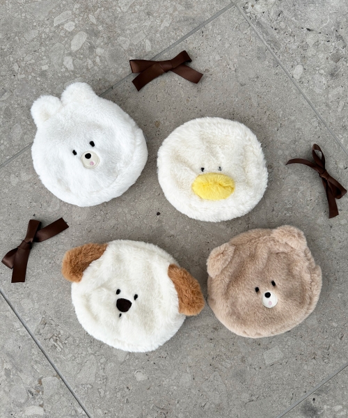 スフレアニマルダイカットポーチ/MAJESTIC LEGON(マジェスティック