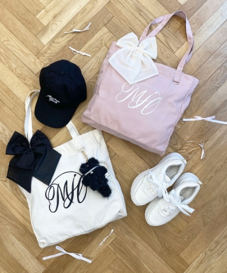 リボンモチーフセットロゴトートバッグ/MAJESTIC LEGON