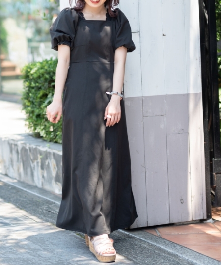 フェミニンシルエットワンピース/MAJESTIC LEGON(マジェスティック