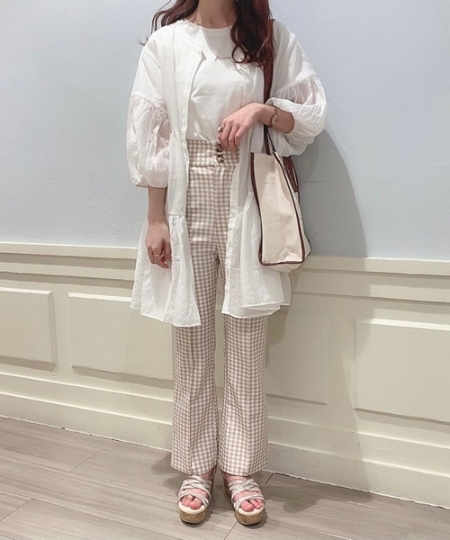 ギンガムスリムパンツ/MAJESTIC LEGON(マジェスティックレゴン