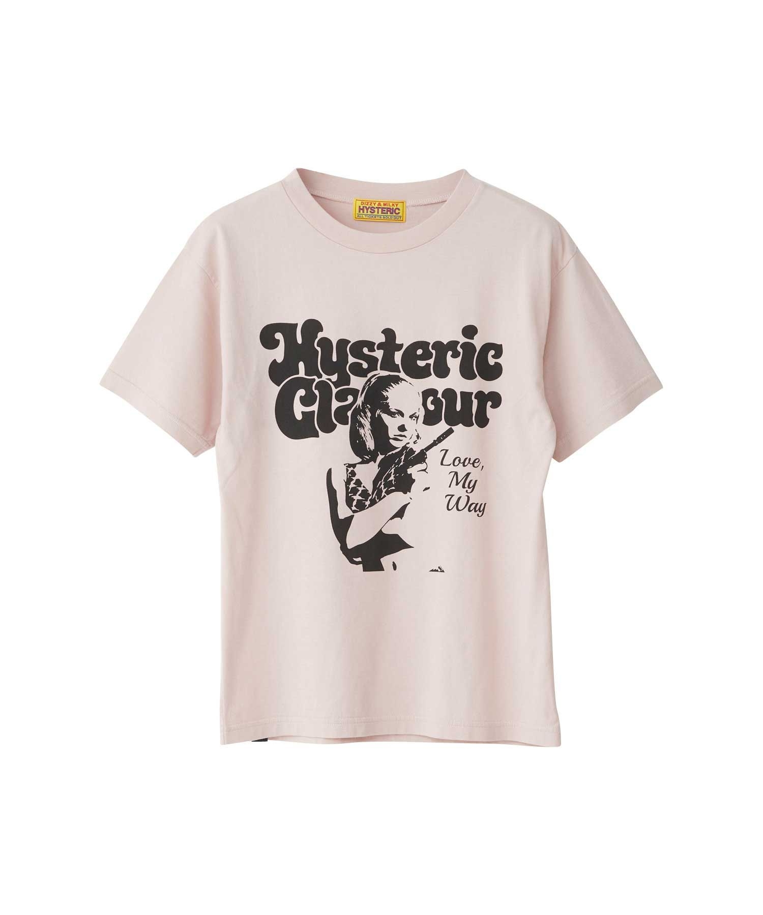 LOVE MY WAY Tシャツ|HYSTERIC GLAMOUR WOMEN | HYSTERIC GLAMOUR
