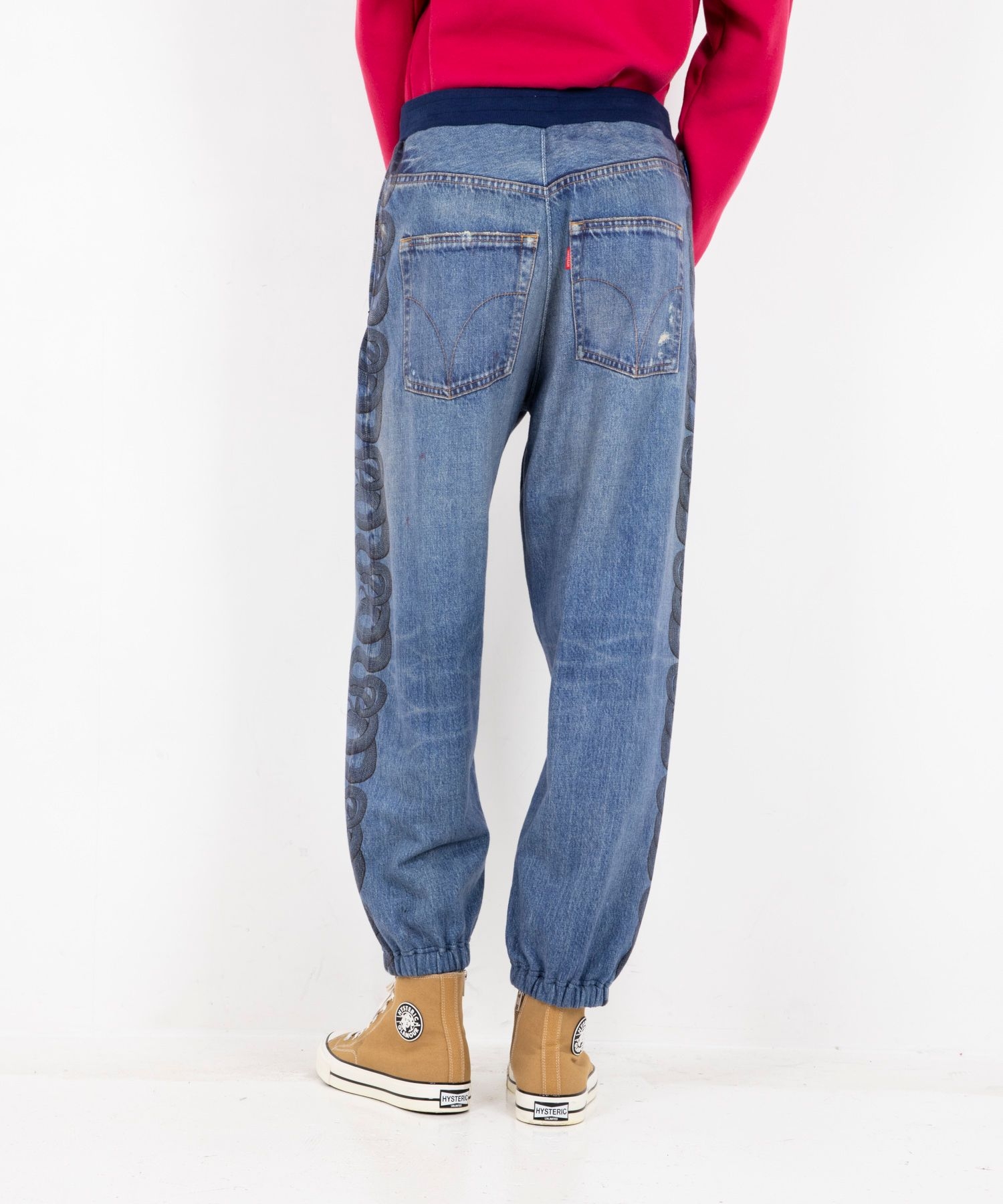 SNAKE LOOP スウェットパンツ|HYSTERIC GLAMOUR MEN | HYSTERIC