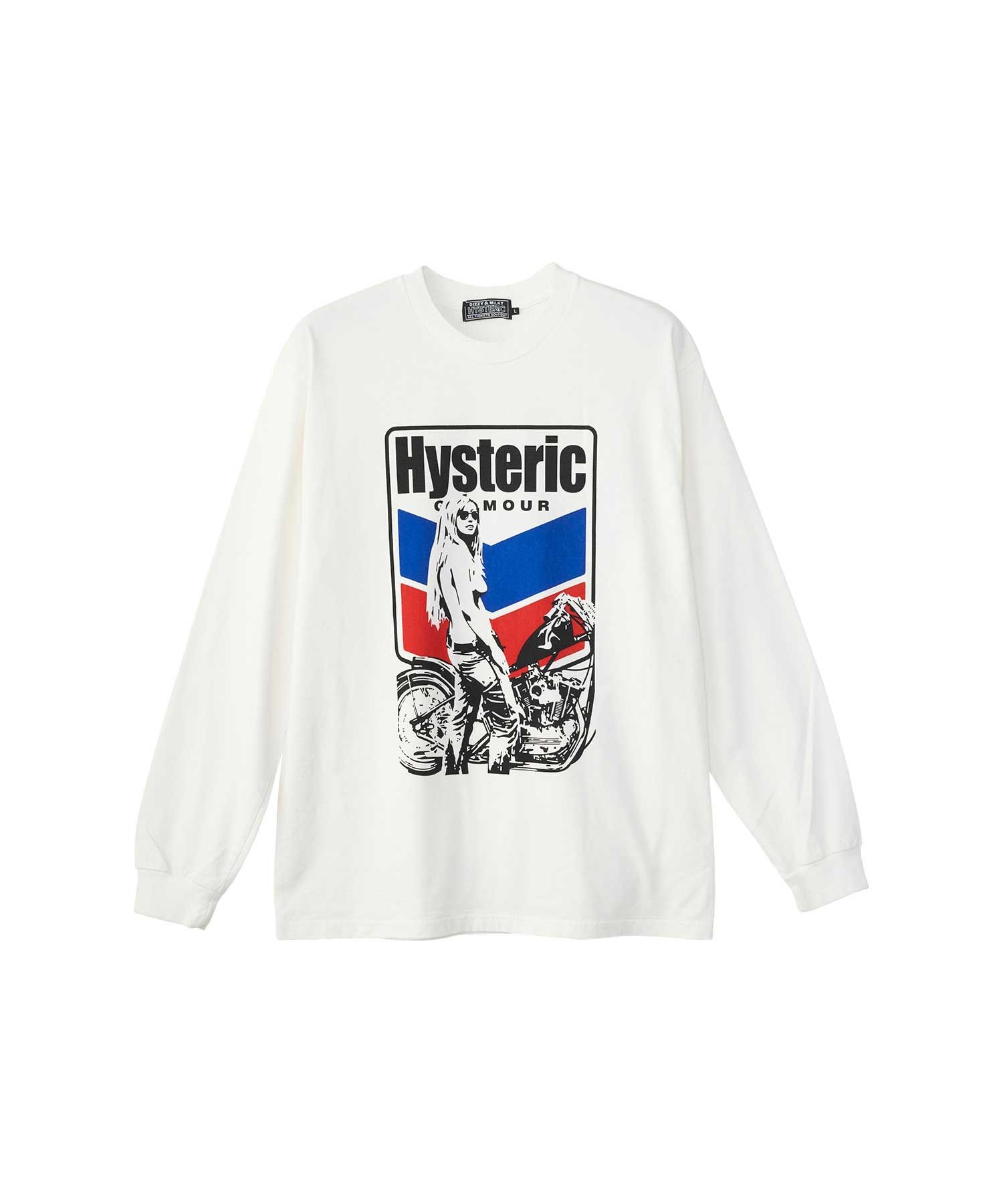MOTORCYCLE GIRL Tシャツ|HYSTERIC GLAMOUR MEN | HYSTERIC GLAMOUR