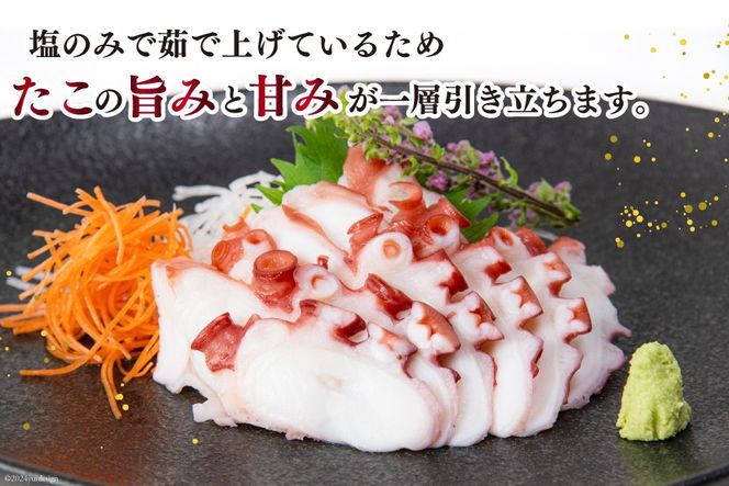 タコ 三陸産 浜ゆでだこ 約500g (足2～5本入) [村東商店 宮城県 気仙沼