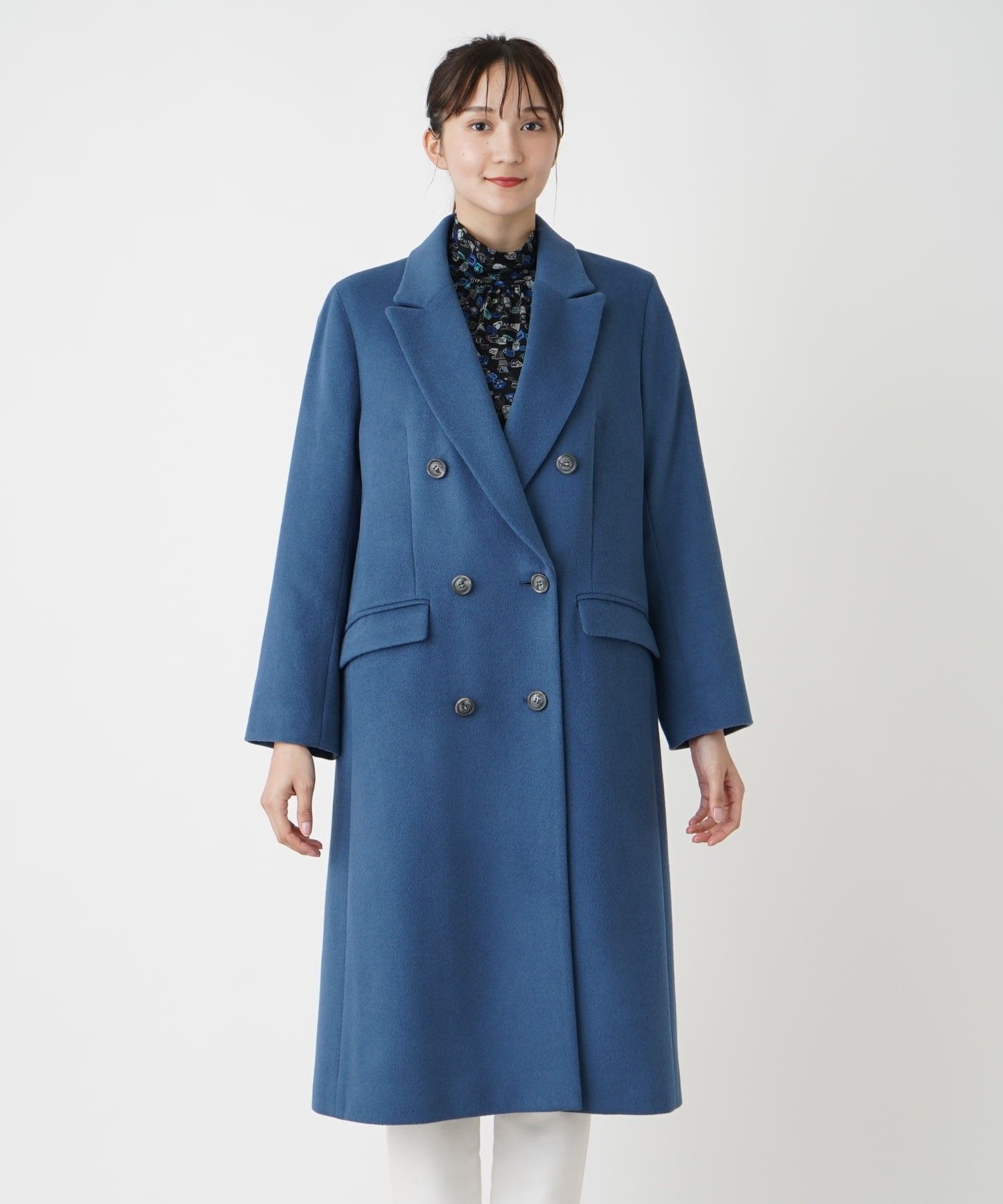 ダブルチェスターコート【BOURGE】|レリアン プラスハウス | レリアン