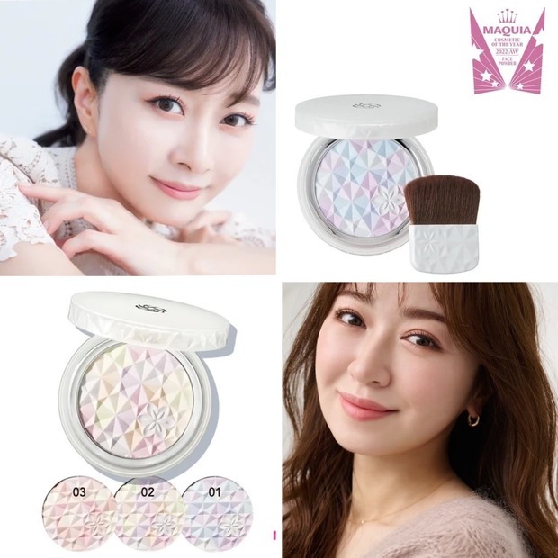 フェイスパウダー部門第1位受賞！ 「コスメデコルテ AQ オーラ