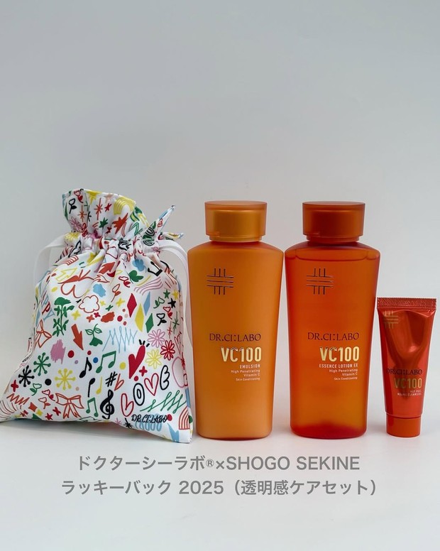 クリスマスコフレ2025】ドクターシーラボ×SHOGO SEKINE氏のコラボ