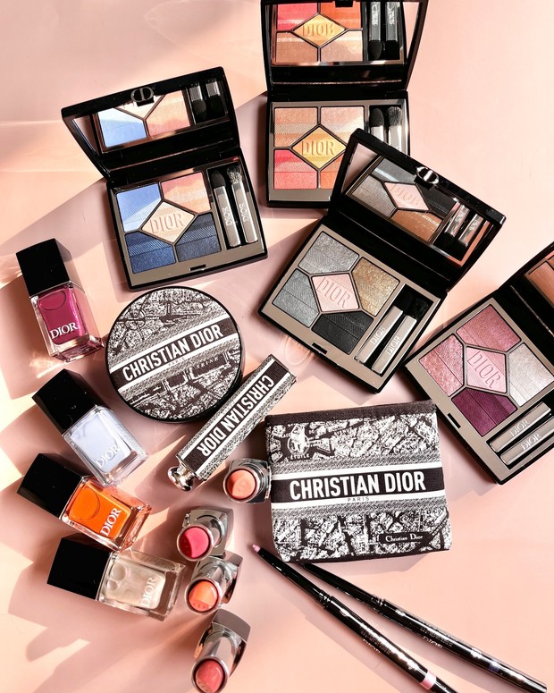 ディオールの秋新色を全色スウォッチ！ 人気アイパレットやリップの