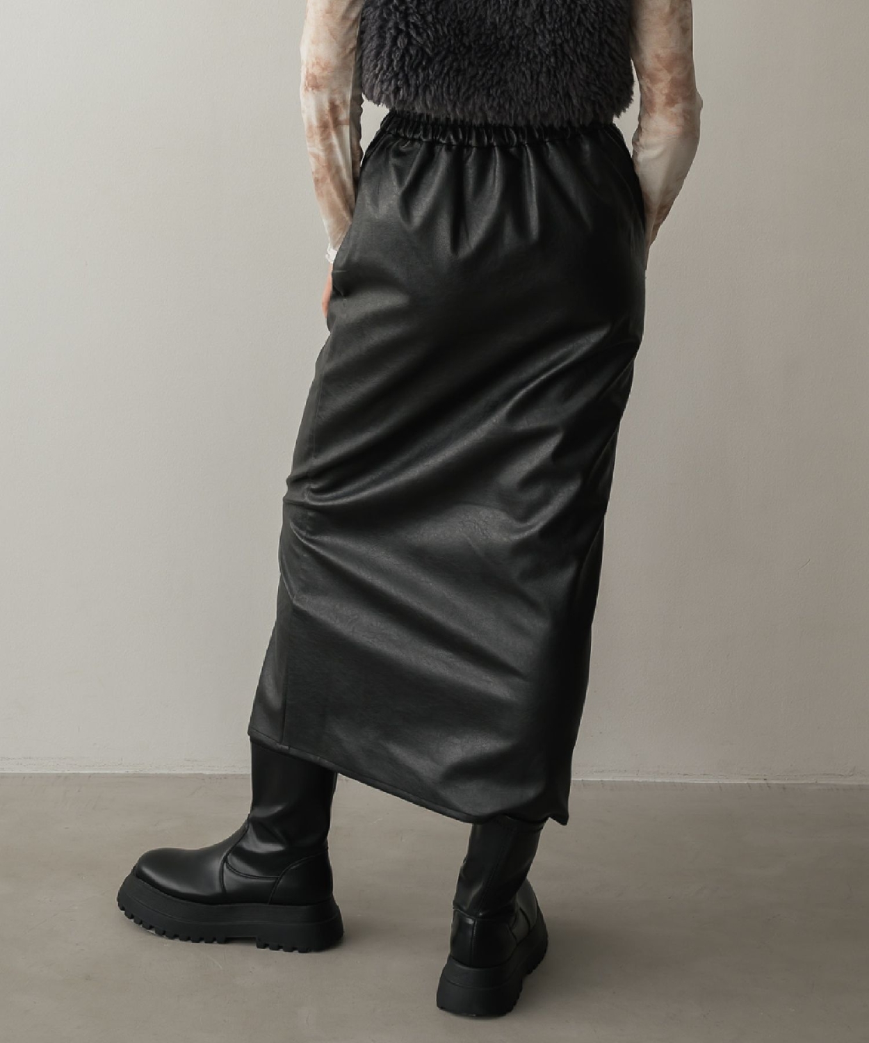 FレザージップSK|RETRO GIRL | RETRO GIRL ONLINE STORE レトロガール