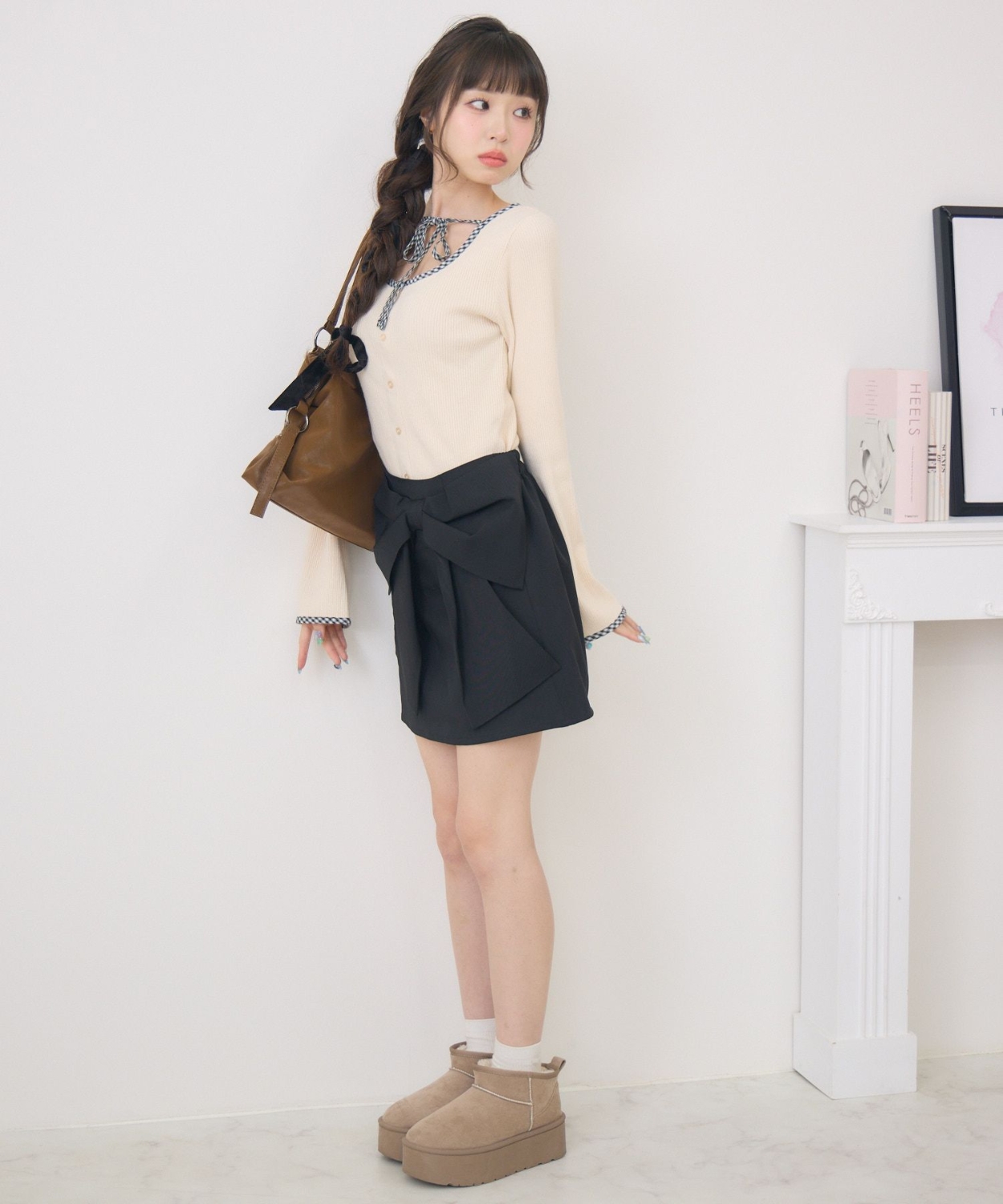 リボンモチーフミニSK|ems excite | RETRO GIRL ONLINE STORE レトロ