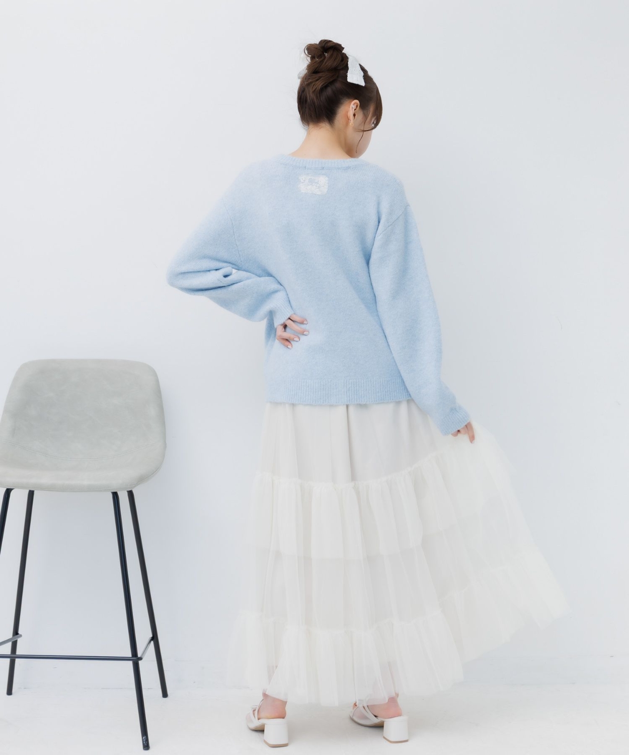 スカラップNTカーデ|ems excite | RETRO GIRL ONLINE STORE レトロ