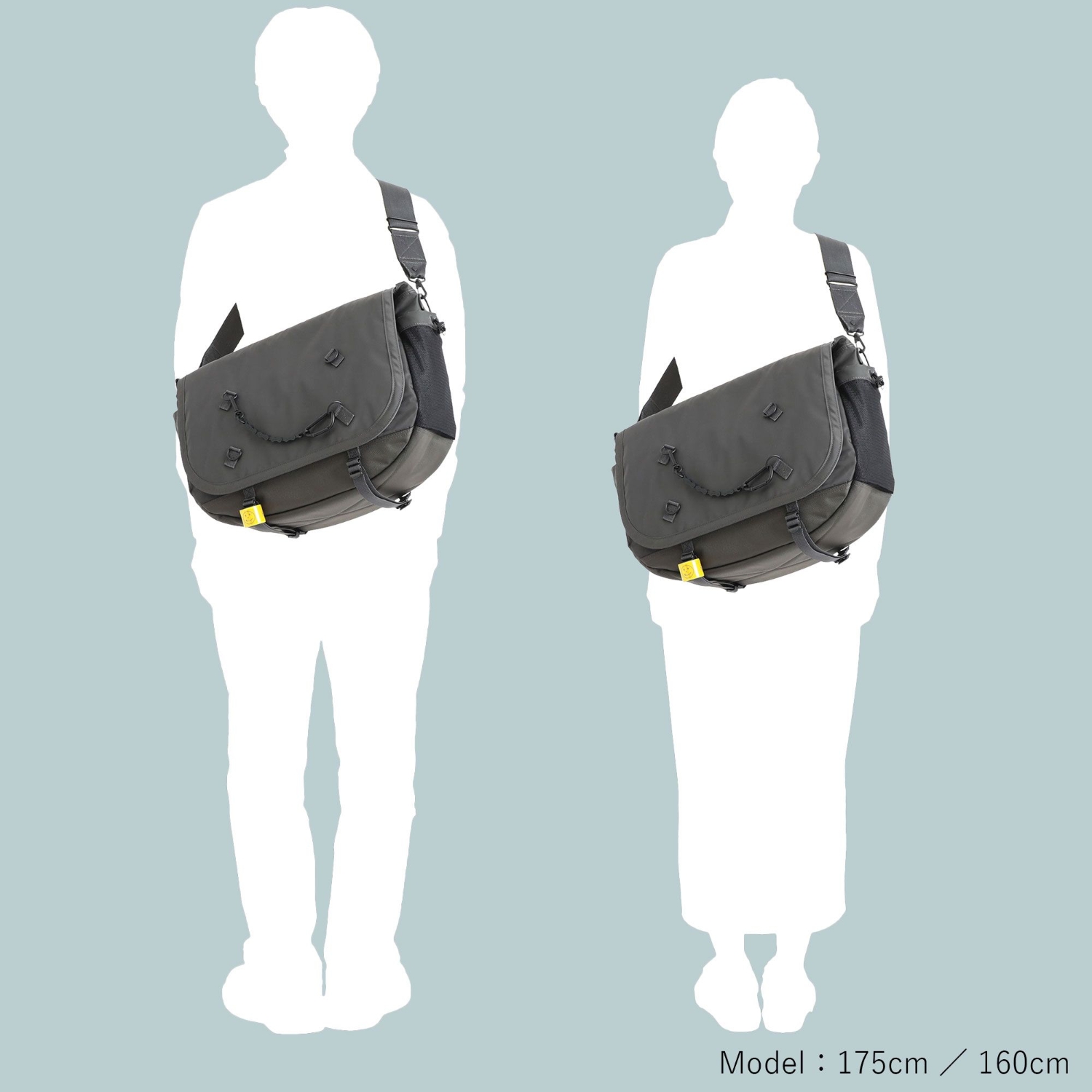 激美品 ポーター ライド RIDE メッセンジャー バッグ ショルダー