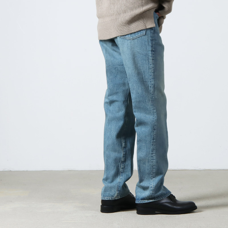 KAPTAIN SUNSHINE (キャプテンサンシャイン) Skate Shoecut Denim