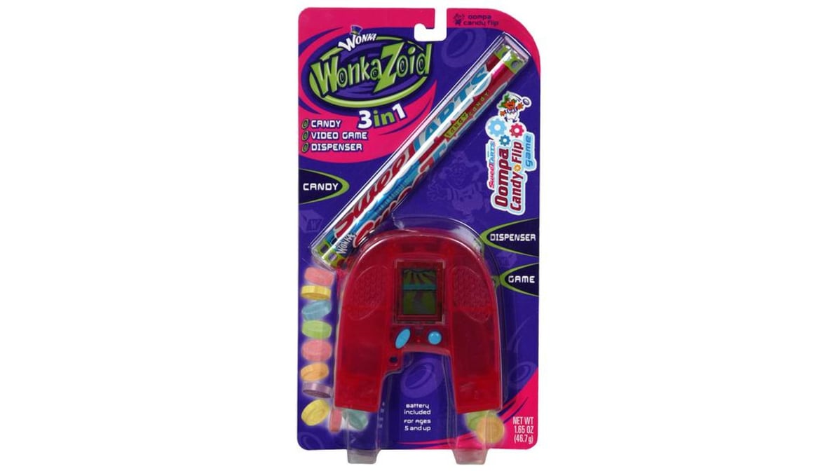 Wonka WonkaZoid 3 in 1 Video Game Candy Dispenser (1.65 oz