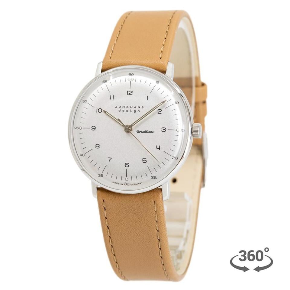 Junghans 27/3701.02 Max Bill Handaufzug Sapphire Watch for $1,166