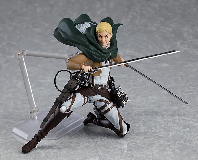 アニメ『進撃の巨人』よりエルヴィン・スミスがfigmaで登場