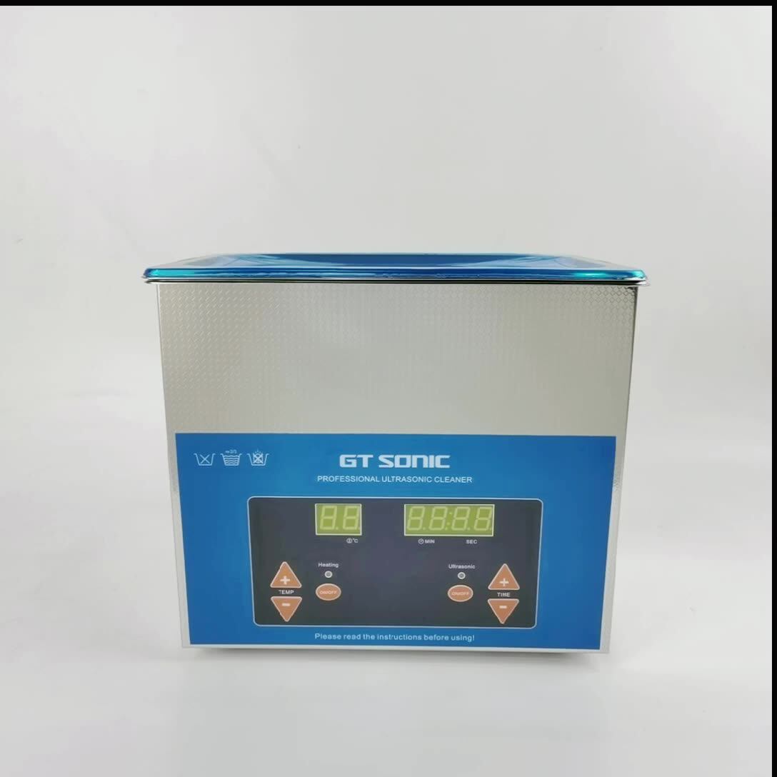 GT SONIC VGT-1730QTD Ultrasonic Cleaner - 3L Stainless Steel, 150W