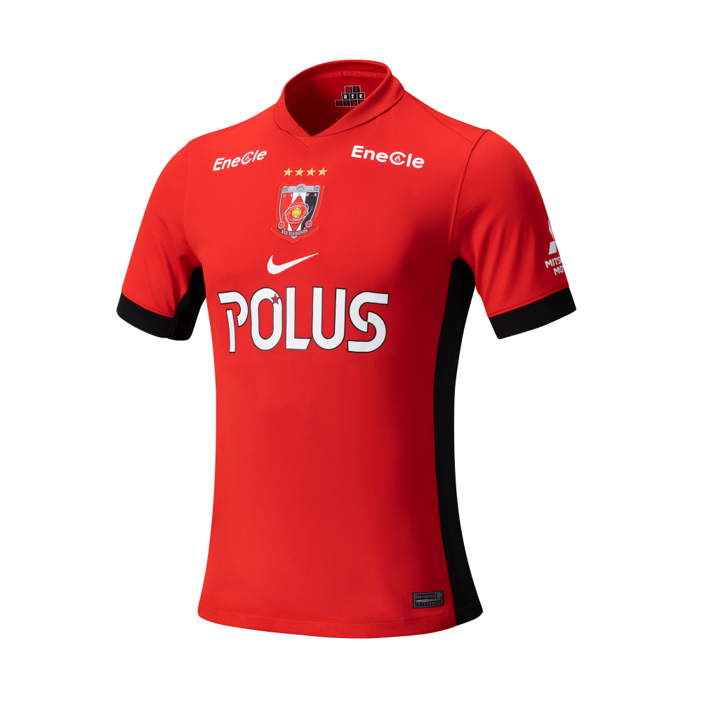 浦和レッズ 刺繍ロゴ 長袖ユニフォーム ホームユニフォーム 2008年