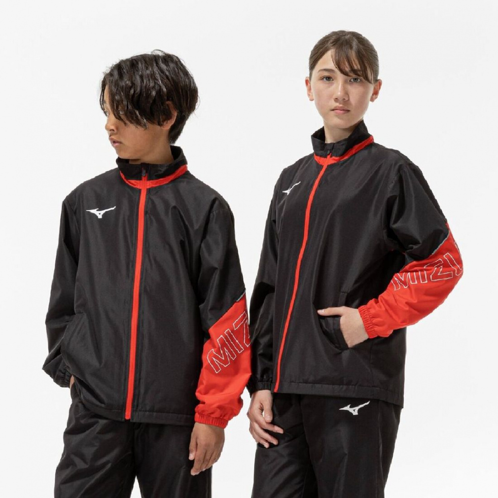 ミズノ ジュニア キッズ 子供 ウインドジャケット JRブレスウォーマ