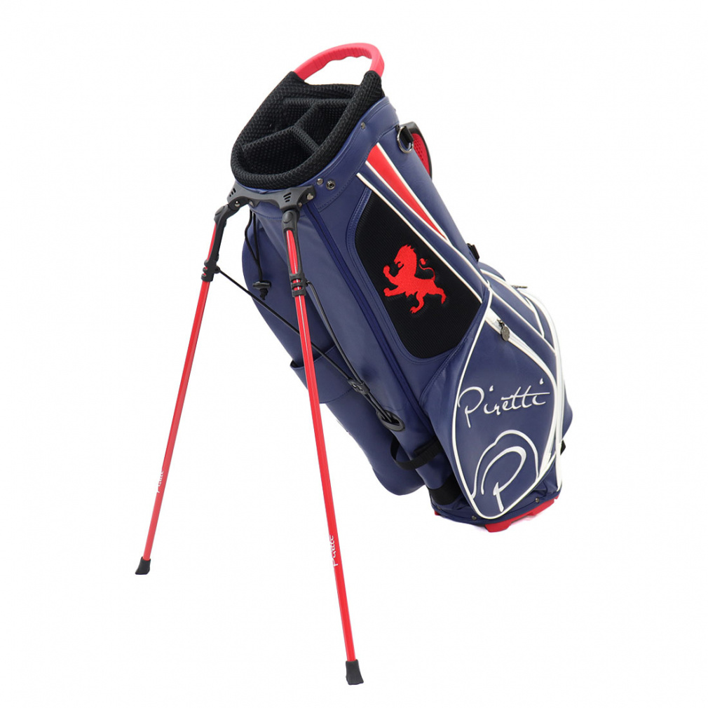 Piretti ピレッティキャディバッグ ネイビー/レッド Piretti Piretti