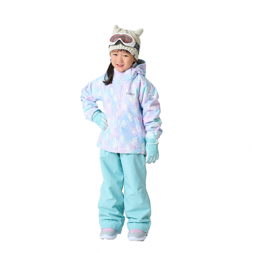 ニーマ ジュニア キッズ 子供 スキー ウェア上下セット トドラースキー