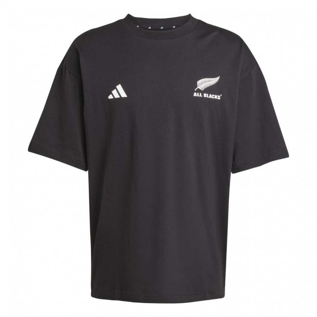 アディダス メンズ ラグビー 半袖シャツ ALL BLACKS PRESENTATION T