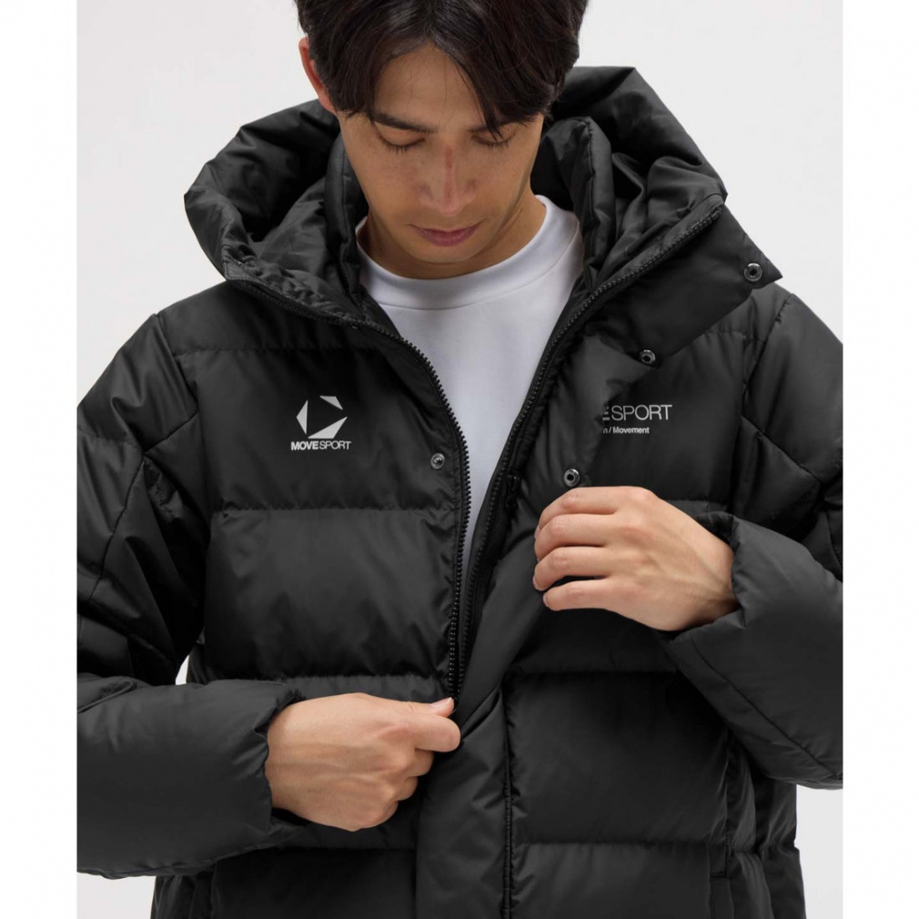 デサント メンズ ダウンコート ロングダウンコート ST5FDJ00M BK00