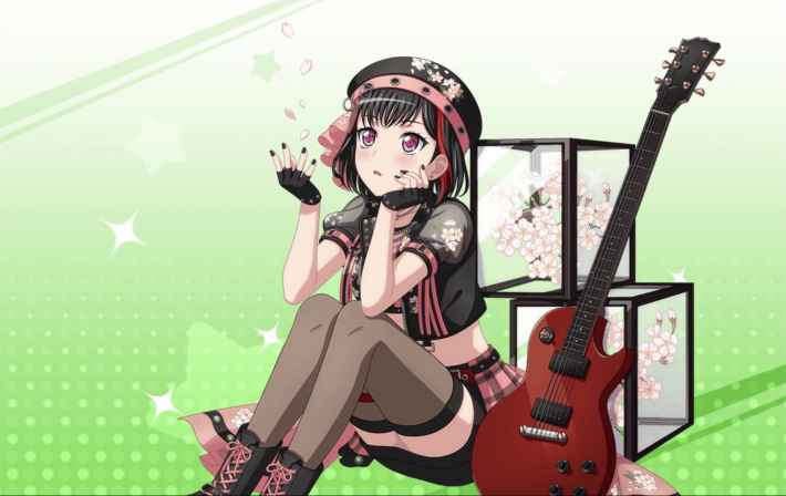 バンドリ】美竹蘭[桜色アフタースクール]のステータス【ガルパ