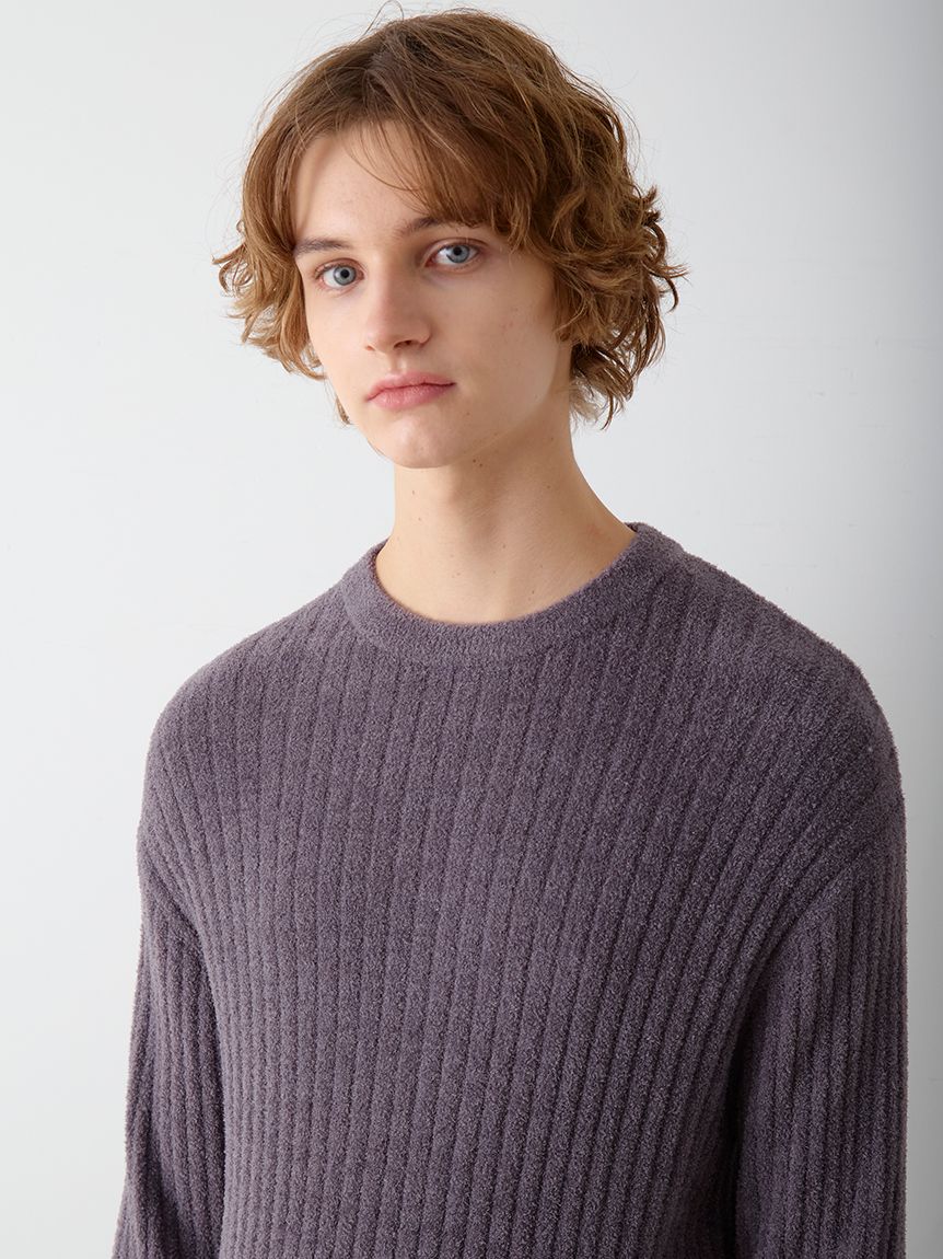 HOMME】調温スムーズィープルオーバー(ニットプルオーバー)｜ルーム