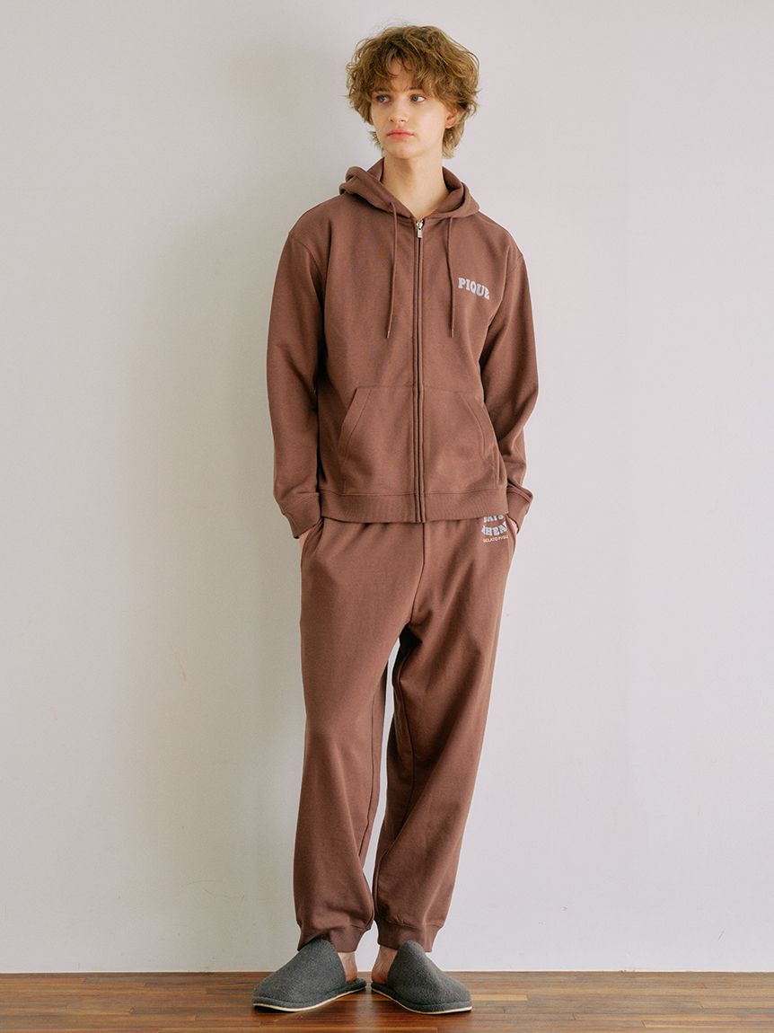 HOMME】裏毛プリントパーカ(パーカ)｜ルームウェア・パジャマ通販の