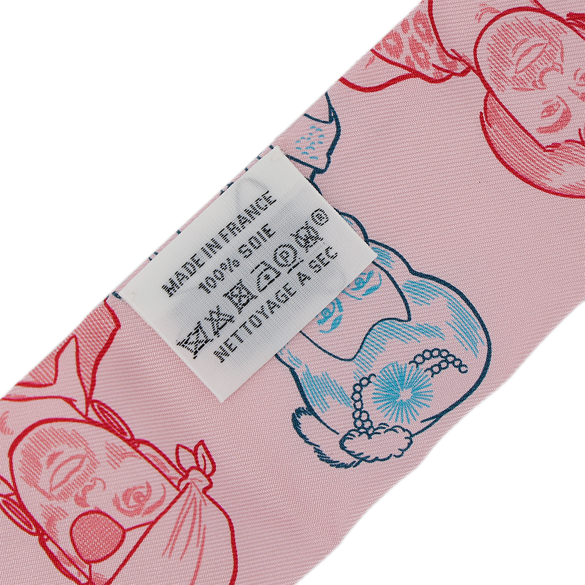 HERMÈS エルメス ツイリー ドレスコード ピンク - GINZA XIAOMA