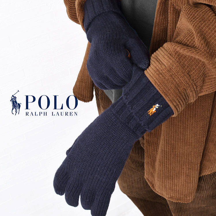 手袋 POLO RALPH LAUREN ポロ ラルフローレン 手袋 メンズ スマホ対応