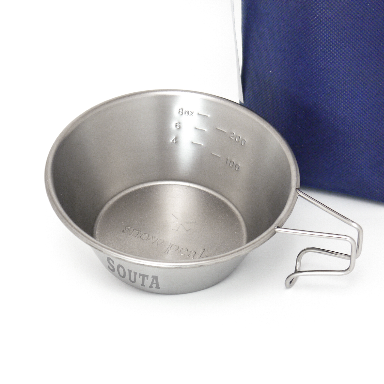 Snowpeak スノーピーク チタンシェラカップ 310ml 名入れ彫刻代込み 名