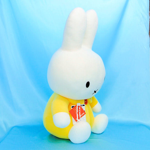 正規国内ライセンス物 ぬいぐるみ ミッフィー Lサイズ イエロー