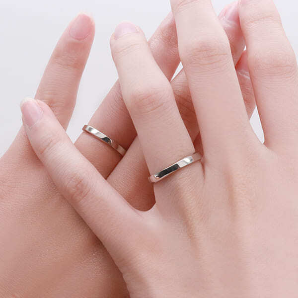 ペアリング セミオーダーメイド 009R-K* 無料刻印 ペアアクセサリー